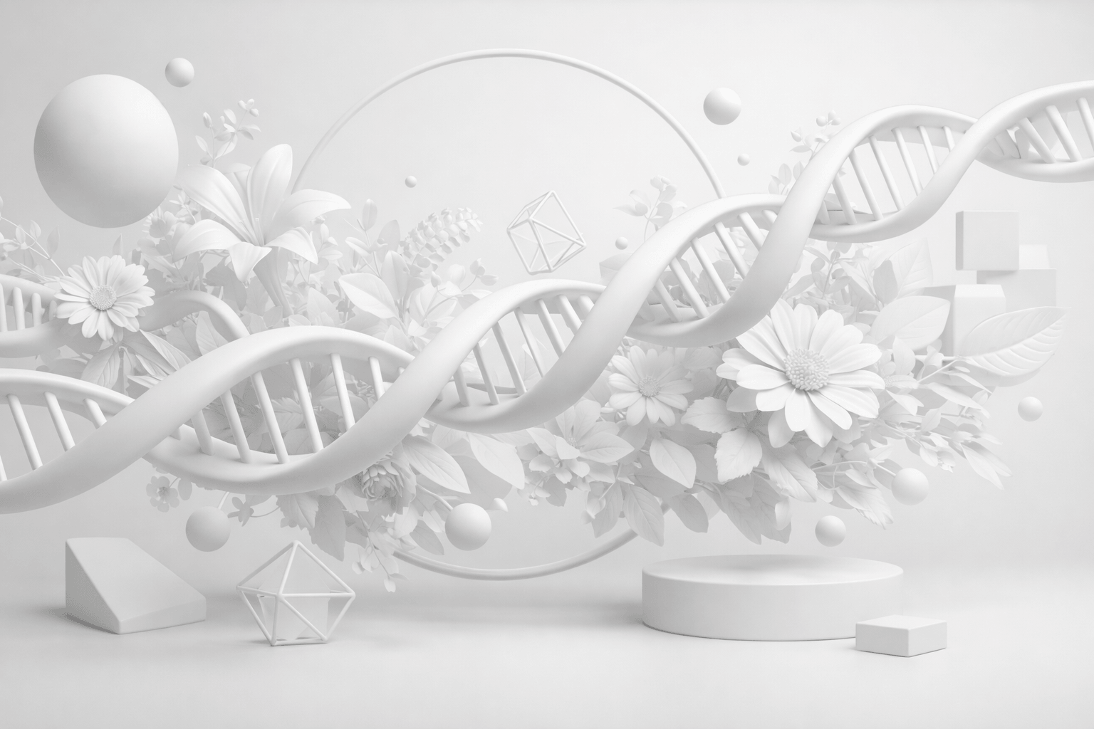 Levitating stones relaing green sparks of energy